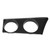 Center Console Cup Holder Bracket Left Driver Side Replacement for E81 E82 E87 E88 1 Series 120i 2004‑2011Carbon Fiber Style