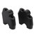 2PCS Handlebar Riser Clamp Aluminum Alloy Replacement for CB500F CB500X 2013‑2017Black