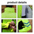 Cycle Raincoat and Pants Set for Women Men Waterproof Lightweight Reflective Motorcycle Windbreaker Jackets Pants with Mask Caps Pocket