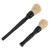 2PCS Car Detailing Brush Dirt Dust Cleaning Tool Black for Trucks Motorcycles Bicycles