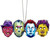 Halloween Horror Gnome Pendant  Halloween Horror Movie Zombies Dwarf Car Rearview Mirror Pendant Festival Decor