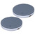 2PCS Car LED Atmosphere Light Cup Holder Mat 7 Colors 3 Modes USB Charging IP67 Waterproof Anti Slip Universal