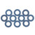 10pcs Oil Drain Plug Gaskets Washers 90430‑12031 Fit for SCION / TC / XA / XB / XD