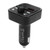 12-24V Bluetooth Car FM Transmitter MP3 Player QC3.0 Fast Charging RGB LED Backlit Voice Control for Google Assistant