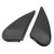 1 Pair Side Mirror Corner Triangle Cover Trim 60118‑02170 Fade Proof Rear View Mirror Corner Triangle Trim for Vehicle