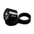 Air Intake Turbonator Single Fan Gas Fuel Saver Turbo Charger with 2 Rings Black for Car