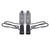 1pair Motorcycle Turn Signal 12V High Brightness Front Rear LED Turn Signal Light for Versys 1000 2012 to 2018 Transparent