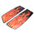 2Pcs Universal Waterproof 3D Color Stickers Motorcycle Decorative Accessory