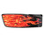 2Pcs Universal Waterproof 3D Color Stickers Motorcycle Decorative Accessory