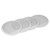 4PCS Stainless Steel Car Audio Speaker Door Trim Covers For 14-18 BMW X5 X6 F15 F16