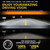 2Pcs 7 inch Car Motorcycle LED Headlight with DRL/Turn Signal/Low Beam/High Beam 7'' H4 Round LED Headlight IP67 Waterproof