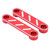 Front Axle Plate Cover Motorbike Modification Replacement for YAMAHA TMAX 530 2015‑2018Red