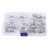 65pcs Heavy Duty Battery Cable End Copper Wire Lugs Terminal Connectors for Vehicle Boat Marine