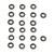 20Pcs Banjo Bolt Fuel Sealing Washers 8mm 3918188 Replacement for Dodge Ram 2500 3500 for Cummins