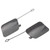1 Pair Rear Bumper Tow Hook Cover Cap 51127378573 Impact Proof Tow Eye Hook Cover for X5 F15 2014 to 2018