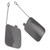 1 Pair Rear Bumper Tow Hook Cover Cap 51127378573 Impact Proof Tow Eye Hook Cover for X5 F15 2014 to 2018