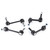 4Pcs Set Front &amp; Rear Stabilizer Sway Bar End Link Fit for Chevrolet Trailblazer K6665 K6668