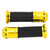 Universal Motorcycle Aluminum Rubber Handle Bar Hand Grip Modification AccessoryGold