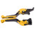 Pair Motorbike Brake Clutch Levers CNC Aluminum Alloy Replacement for PCX 125/150 (drum Brake Version) ALL YEARGold