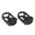 2pcs Front Foot Pegs Anti Skid Adjustable CNC Aluminum Anodized Replacement for R1200GS LC Adventure R1200GS LC Silver