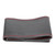 38cm/15in Car Steering Wheel Wrap Cover Full Perforated Leather Hand Stitching with Needle and ThreadBlack Red