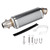 51mm/2in Motorcycle Scooter Exhaust Pipe Carbon Fiber Texture Fit for Yamaha R3 R6 R15