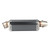 51mm/2in Motorcycle Scooter Exhaust Pipe Carbon Fiber Texture Fit for Yamaha R3 R6 R15