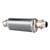 51mm/2in Motorcycle Scooter Exhaust Pipe Carbon Fiber Texture Fit for Yamaha R3 R6 R15