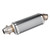 51mm/2in Motorcycle Scooter Exhaust Pipe Carbon Fiber Texture Fit for Yamaha R3 R6 R15