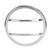 2pcs Wheel Eyebrow Turn Light Lamp Cover Trim Decoration Frame Fits for Jeep Wrangler 2007-2017Bright Color