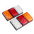 Waterproof Truck Car Taillight 24LED 3‑Color Lamp Warning Light for Trucks Caravans 10‑30V