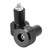 Motorcycle Handlebar Grip End Aluminum Plugs Moto Slider Accessories(Black)