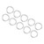 10 Pcs Oil Drain Plug Gaskets N0138157 Strainer Washers Replacement for A4 ALLROAD 2012‑2016
