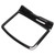 Carbon Fiber Style Cup Holder Cover Trim Car Interior Decoration Sticker Replacement for Dodge Charger 2015‑2021