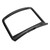 Carbon Fiber Style Cup Holder Cover Trim Car Interior Decoration Sticker Replacement for Dodge Charger 2015‑2021