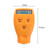Paint Thickness Gauge Meter Coating Thickness Gauge Paint Depth Gauge Meter with Backlight LCD Display(Orange)