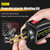 100W Plastic Welder,Hot Stapler Machine Car Bumper Repair Kit with Pliers, Knife, 200pcs Flat/Outer Corner/Inner Corner/Wave Welding Nails for Bumper/Kayak/Plastic Products Repair