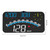 Car 5.5 inch Head-up Display Windshield Projecter Digital Vehicle Speedometer Dual System Display Screen Overspeed Alarm Fatigue Driving Alarm for All Vehicles