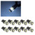10pcs T10 7020 10SMD Car LED Wedge Reverse Instrument Panel Width Lamp Reading Light Bulbs
