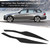 Pair Carbon Fiber Headlight Eyebrow Eyelid Cover for 3 Series E90 E91 2006‑2011