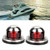 2pcs Lighting 12V LED Side Car Boat Navigation Signal Light Lamp 8 Beads (Red)