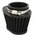 51mm/2in Motorcycle Air Filter ClampOn Dustproof Rubber Black Replacement for SUZUKI