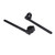 2pcs 41mm/1.6in Handlebar Bar Risers Clamp Mount Ergonomic Aluminum Alloy Motorcycle Modification