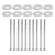 Intake Manifold Bolts Stainless Steel Corrosion Resistant Replacement for Chevy V8 Engines