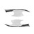 4Pcs Car ABS Door Handle Bowl Cover for Yaris VIOS XP150 2019‑2022(Silver)