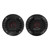 Pair Car Audio Tweeter Round Loudspeaker 91dB Louder Sound Black 4 Ohms for Sound System