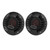 Pair Car Audio Tweeter Round Loudspeaker 91dB Louder Sound Black 4 Ohms for Sound System