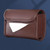 Armrest Tissue Box Holder Wear Resistant Pu Leather Backseat Tissue Case Holder Napkin Organizer Brown