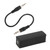 3.5mm/0.14in Ground Loop Noise Filter Isolating Black 20HZ‑20KHZ for Car Home Stereo System
