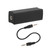 3.5mm/0.14in Ground Loop Noise Filter Isolating Black 20HZ‑20KHZ for Car Home Stereo System